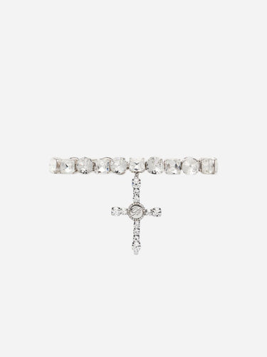 Choker in metallo e castoni con pendente 4W281A N0993 BLUMARINE 