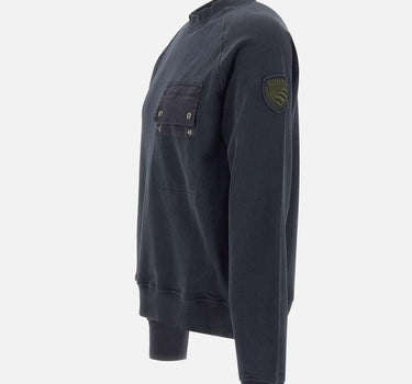 Felpa "Scribner" 26SBLUF03044 007465895 BLAUER 