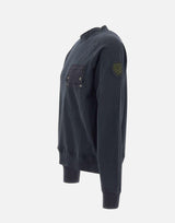Felpa "Scribner" 26SBLUF03044 007465895 BLAUER 