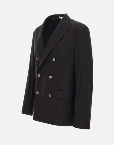 Giacca doppiopetto in misto cotone L0140199 9000 PAOLO PECORA 