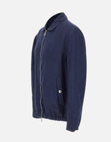 Giacca full zip in lino M75GBTM40 TES0M12311 ELEVENTY 