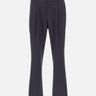 Pantaloni elasticizzati in misto lana PT000163U 128089200 HERNO 