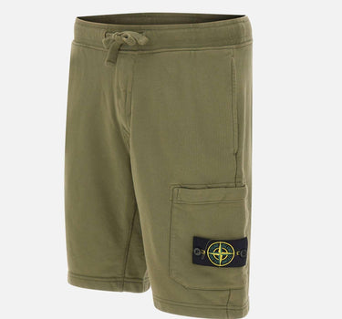 Bermuda in felpa di cotone biologico 6200011S0051 V005G STONE ISLAND 
