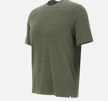 T-shirt in lino TSMC JERLINU570 FILIPPO DE LAURENTIIS 