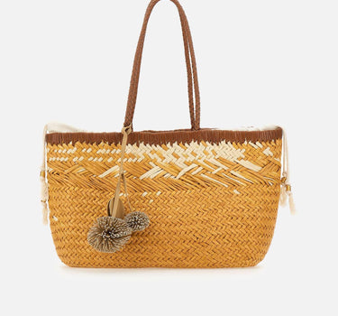 Borsa a spalla "Paloma" BS11312 COMMSTRAWINTNATURALE GIANNI CHIARINI 