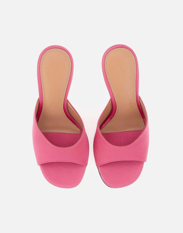 Mule "Betta" fucsia 260WSH00886 EEE106AA149 THE ATTICO 