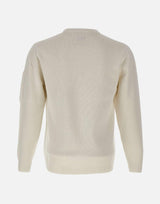"Cotton Chenille Crewneck Sweater" 19CMKN017A 005558G103 C.P. COMPANY 