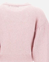 "Knit Puff Crewneck" 114278 191 ROTATE BIRGER CHRISTENSEN 
