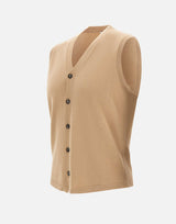 Gilet in lana vergine 400833 022 KANGRA 