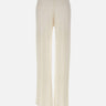 Pantaloni palazzo in maglia di lino 195015 001 KANGRA 