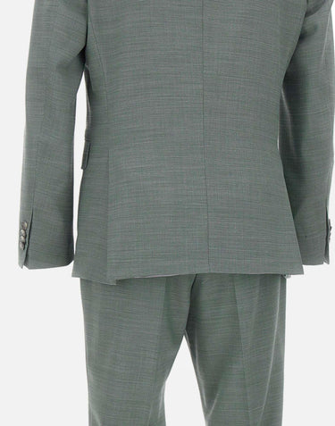 Abito due pezzi slim fit con micromotivo 50557252 348 BOSS 