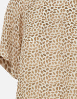 Blusa in viscosa leggera stampata SP1GX053 1064 KAOS 