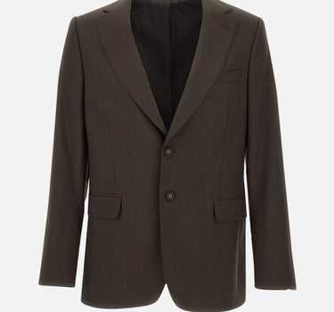 Blazer "Giovanni" in lana W24MTLG401 COFFEE OFFICINE GENERALE 