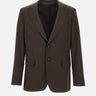 Blazer "Giovanni" in lana W24MTLG401 COFFEE OFFICINE GENERALE 