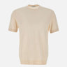 T-shirt in seta e cotone A010 F2001342 PAOLO PECORA 