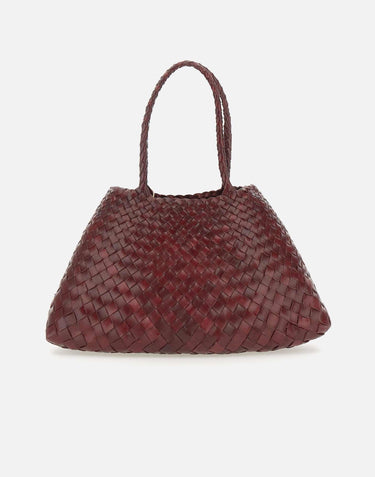 Borsa "Santa Croce Big" in pelle 8892 BORDO DRAGON DIFFUSION 