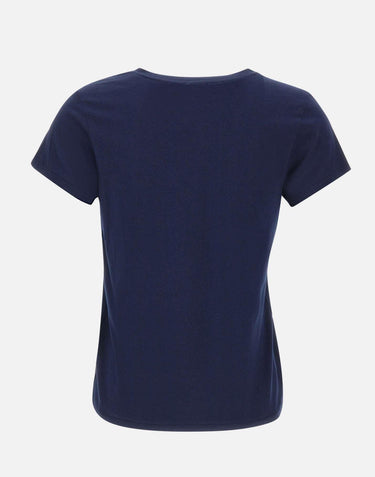 T-shirt a V in cotone 211B14611 008 POLO RALPH LAUREN 