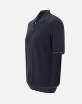 Polo in misto seta 43142 16224598 GRAN SASSO 