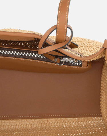 Borsa a spalla "Marcella" BS6849 COMMRVMRKNATURALE MARCELLA CLUB GIANNI CHIARINI 