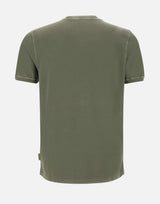 T-shirt "Disk" in cotone DISKR00460 MILITARE BOB 
