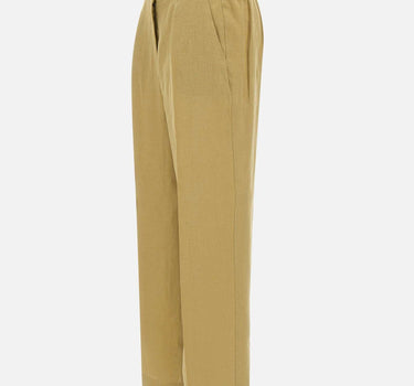 Pantaloni in lino P007P000494N 0A5 ELENA MIRO' 