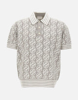 Polo "D Mirror Monogram" LPO219 VI040GY DROLE DE MONSIEUR 