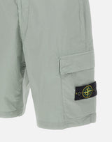 Bermuda in tela di cotone stretch "Paracadute" L100020S0003 V0055 STONE ISLAND 