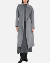 Cappotto in lana con cintura CF5283T4627 03243 LIU-JO 