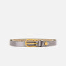 Cintura in pelle CNK00956 VNCMETCITYNOIRE GIANNI CHIARINI 