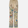 Pantaloni ampi con stampa piazzata flora e fauna WREA0072 99SPSI6X0802 ETRO 