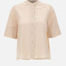 Camicia con collo alla coreana 5011P000319N 002 ELENA MIRO' 