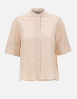 Camicia con collo alla coreana 5011P000319N 002 ELENA MIRO' 