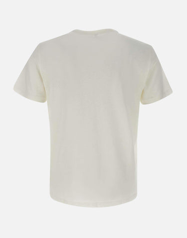 "Jersey linen t-shirt" T35132 31 SUN68 