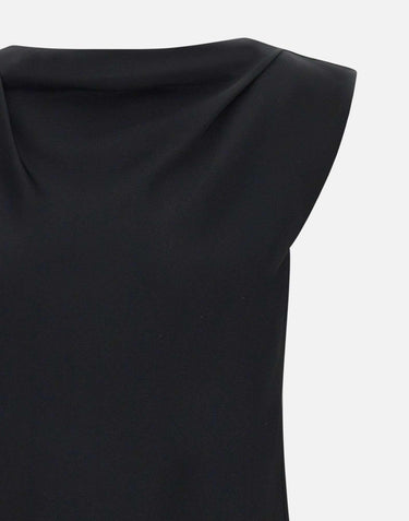 Top "Hi Cowl Slim" P0302504 001 THEORY 