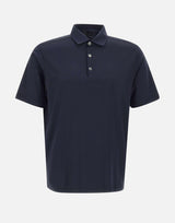 Polo in cotone DK87912 BLU DIKTAT 