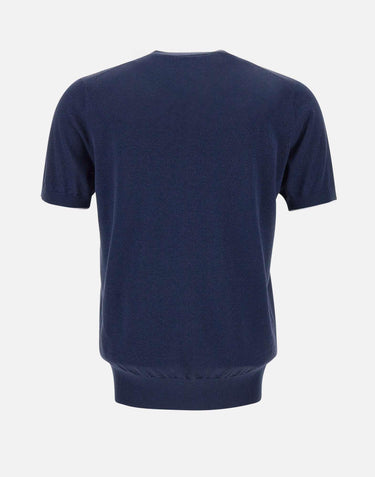 T-shirt in cotone e viscosa 100021 048 KANGRA 