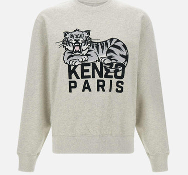 Felpa "Happy tiger" in cotone FF55SW2634MF 93 KENZO PARIS 