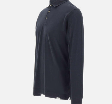Polo in cotone Supima DK17101 BLUE DIKTAT 