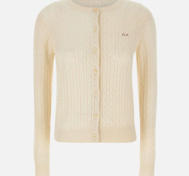 "Roundneck cardigan Cable" K45248 31 SUN68 