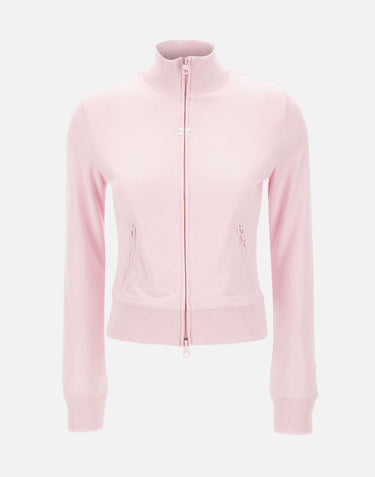 Felpa "Signature" 126JVE148JS0091 LTPINK COURREGES 
