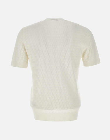 Maglia in cotone extrafine A021 F1001102 PAOLO PECORA 