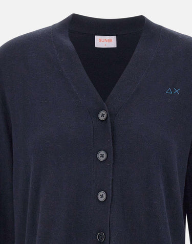"Cardigan mixed fabrics" K45227 07 SUN68 