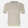 Maglia in seta a maniche corte 43116 23510005 GRAN SASSO 