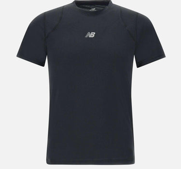 T-shirt  in lycra MT51607BK BLACK NEW BALANCE 