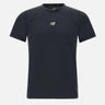 T-shirt  in lycra MT51607BK BLACK NEW BALANCE 