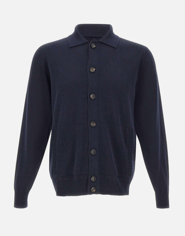 Cardigan con collo polo BP3MLT CR12R890 FILIPPO DE LAURENTIIS 
