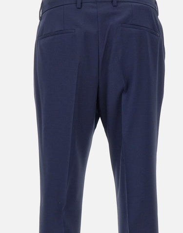 Pantaloni  "H-Genius" in  lana rigenerata 50537573 463 BOSS 