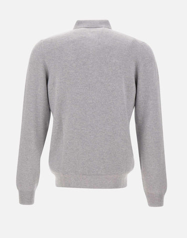 Polo in cashmere e lana 55132 19690061 GRAN SASSO 