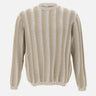 Maglione con motivo jacquard bicolore EM005525 AF25254F6050 EMPORIO ARMANI 