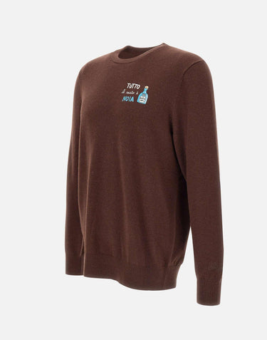 Maglia "Heron Light" in lana e cashmere HER0005 03001G18 MC2 SAINT BARTH 